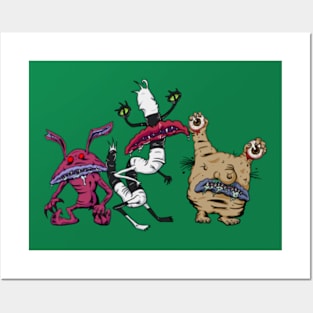 Aaahh!!! Real Monsters Posters and Art